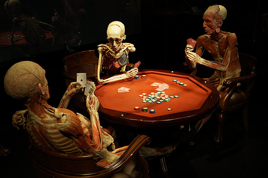 diese Kartenspieler waren sogar mal in einem James Bond Film zu sehen (Foto: Martin Schmitz)